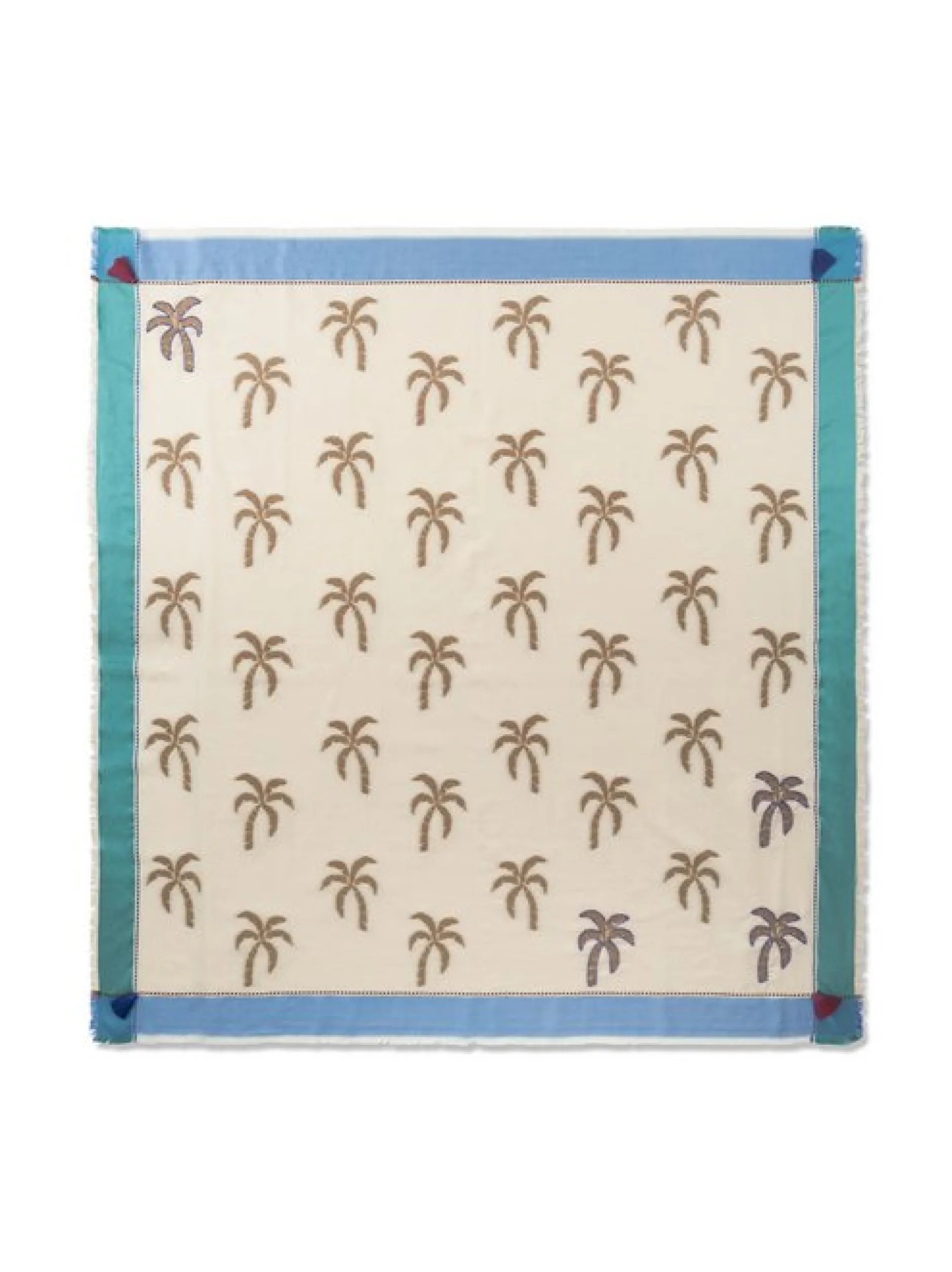 Codello Damen Jacquard-Tuch in beige