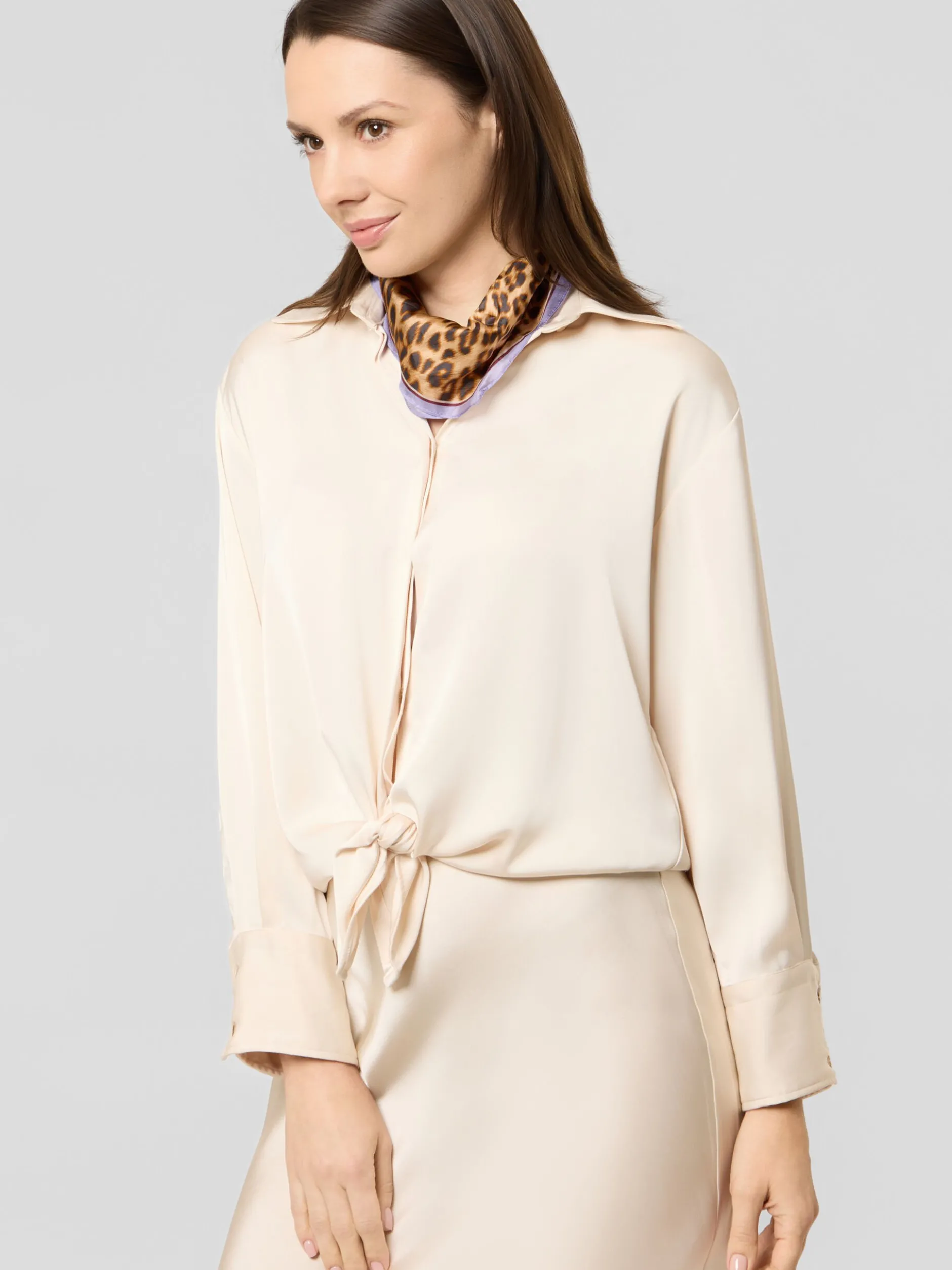 Codello Damen Seidentuch in beige