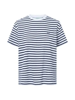 Codello Damen T-Shirt in blau - Ausschnitt: Rundhals