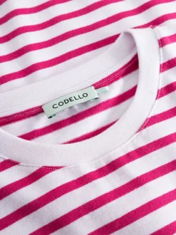 Codello Damen T-Shirt in pink - Ausschnitt: Rundhals