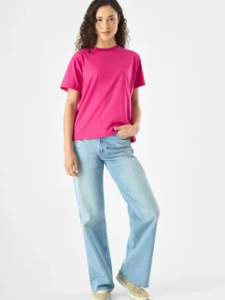 Codello Damen T-Shirt in pink - Ausschnitt: Rundhals
