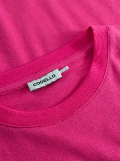 Codello Damen T-Shirt in pink - Ausschnitt: Rundhals