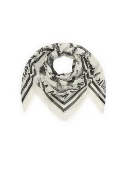 Codello Damen Tuch in ecru schwarz