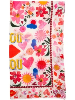 Codello Damen Tuch in pink mehrfarbig