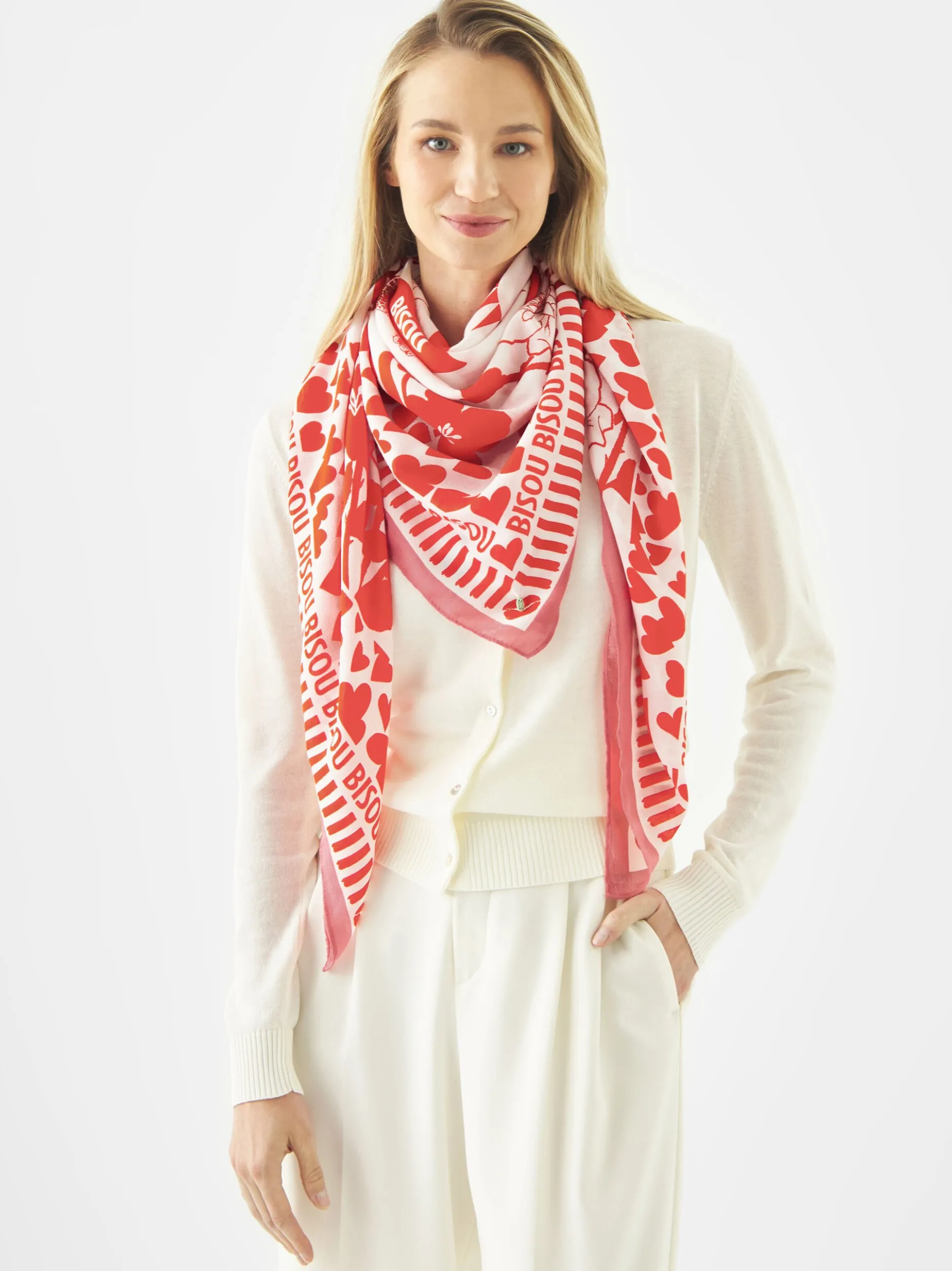 Codello Damen Tuch in rot