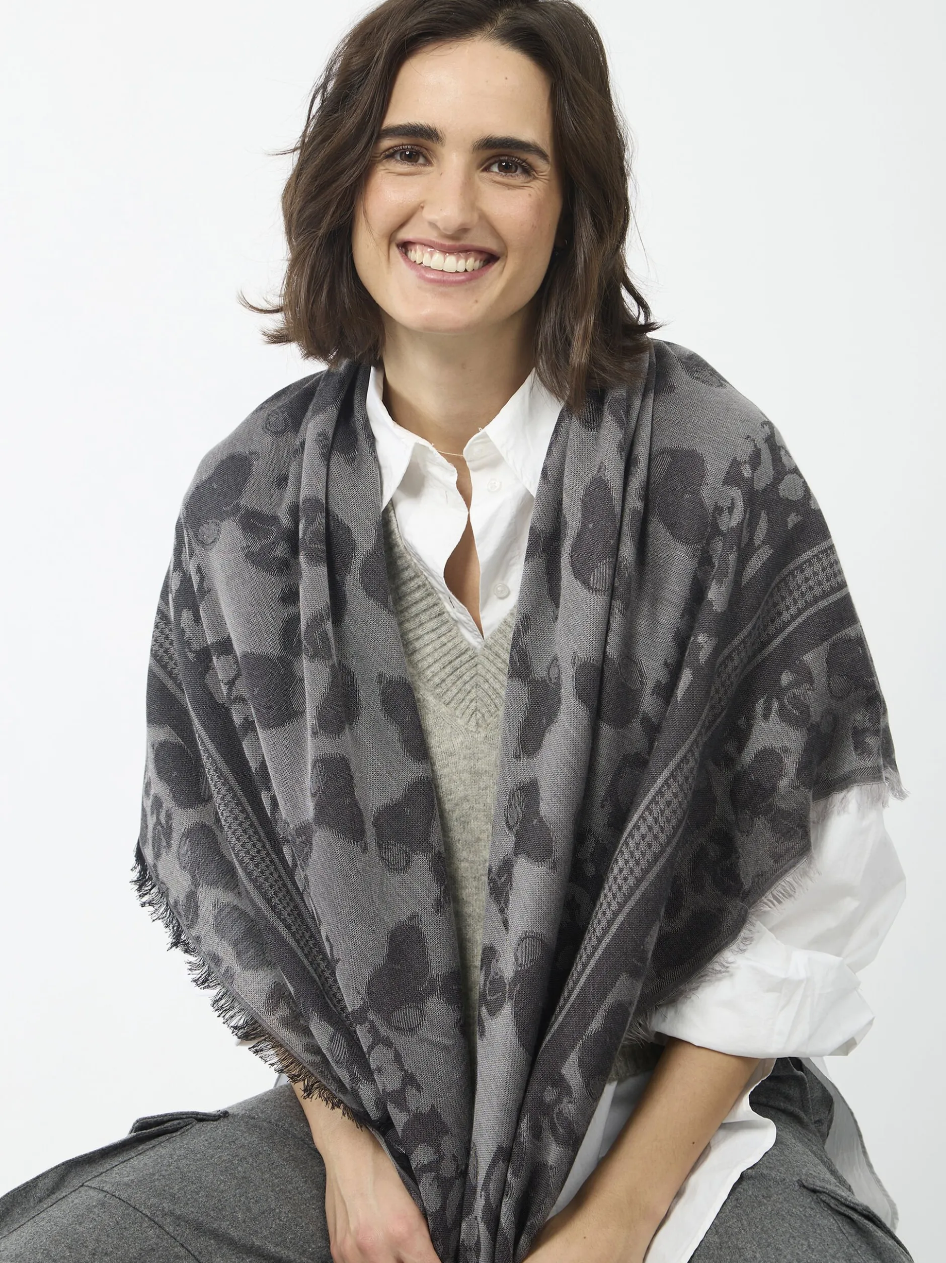 Codello Damen Tuch in schwarz