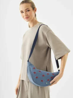 Codello Damen Umhängetasche in blau
