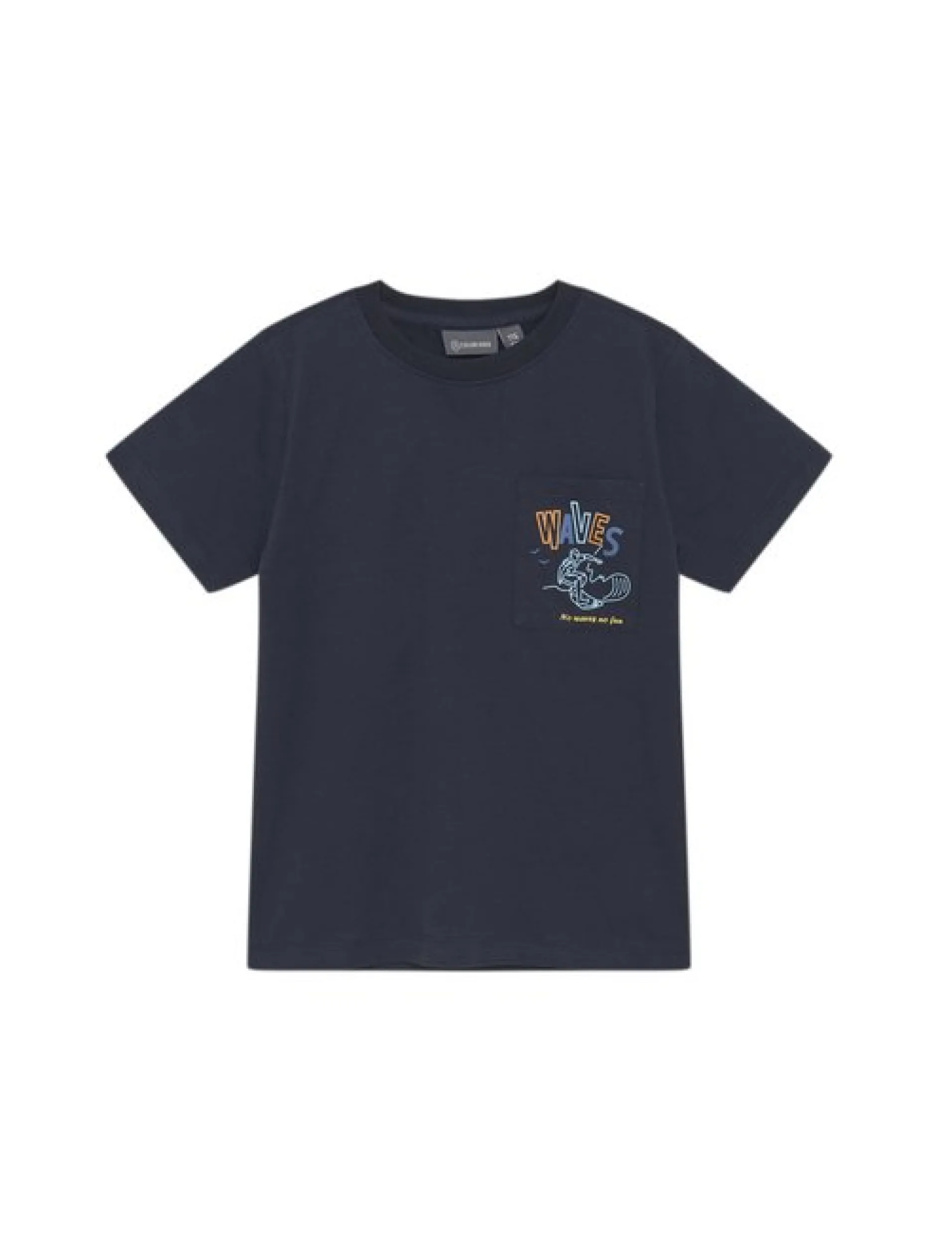 ColorKids Jungen Rundhalsshirt - COT in blau