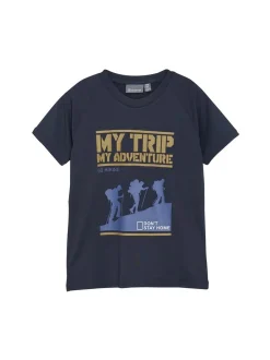 ColorKids Jungen T-Shirt - COTshirt in blau
