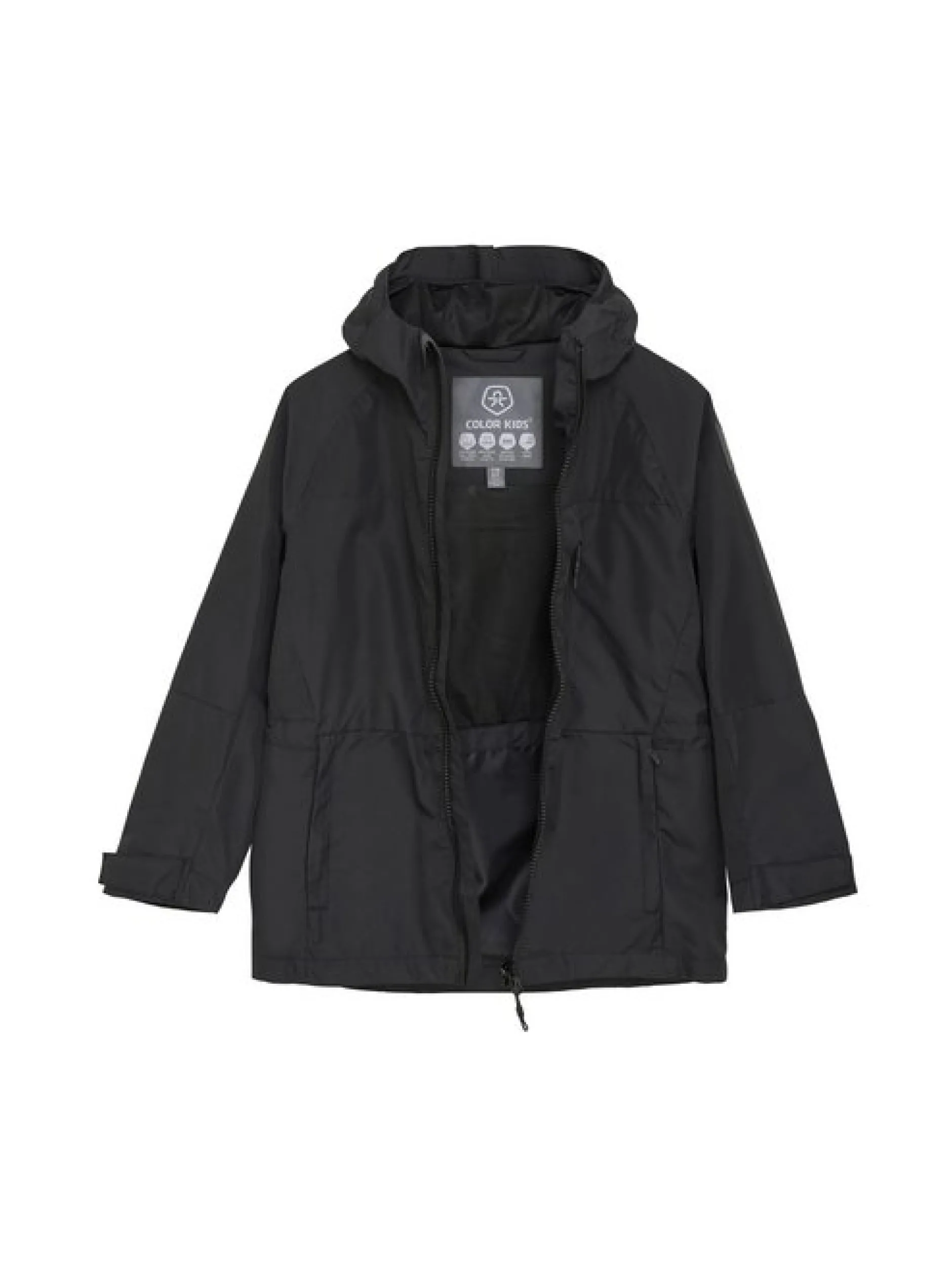 ColorKids Mädchen Kurzjacke - COJr. Jacket in anthrazit