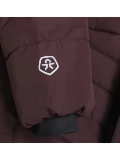 ColorKids Mädchen Steppjacke - COJacket in braun