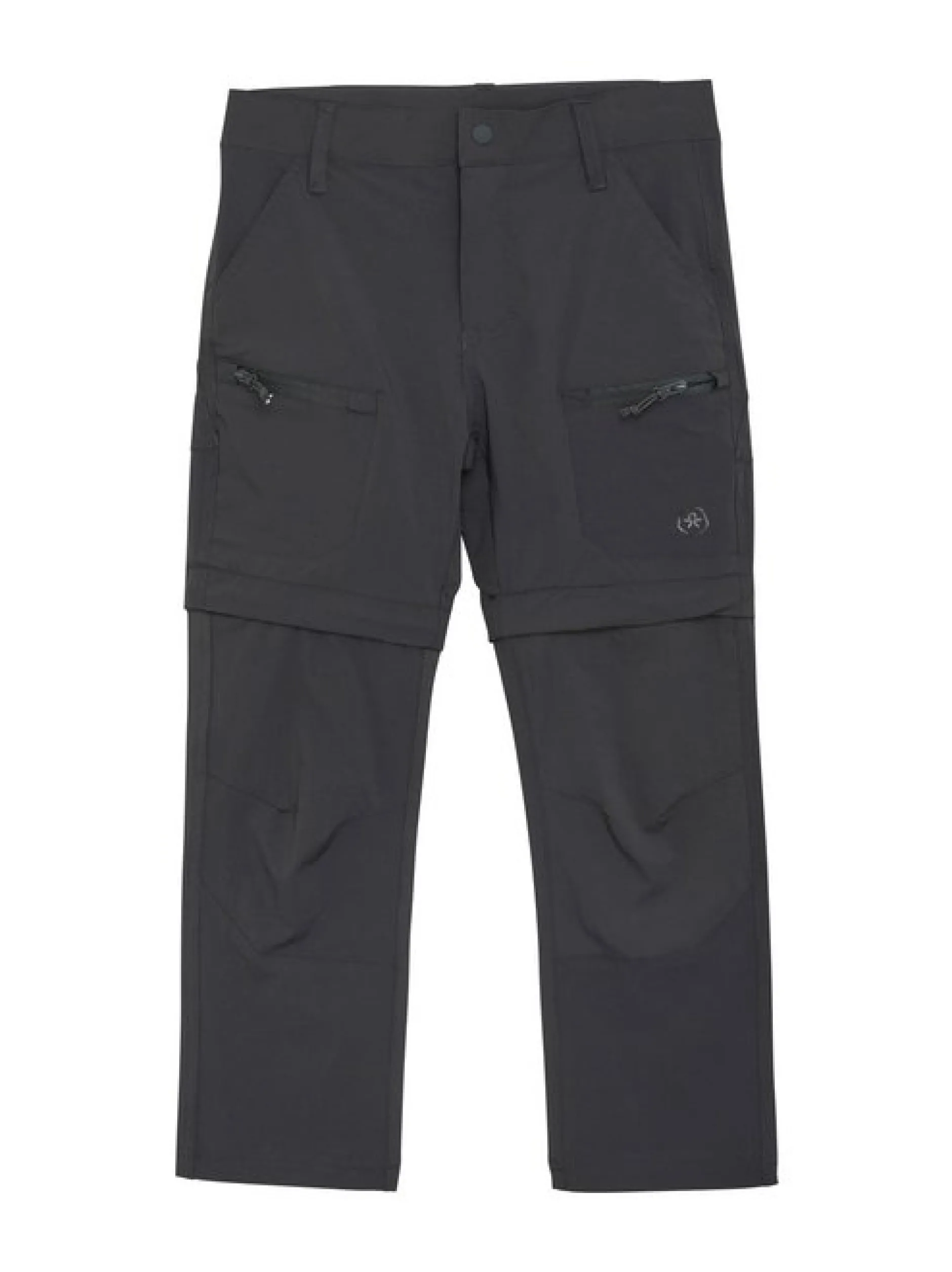 ColorKids Unisex Kinder Zip-off-Hose - COPants in anthrazit