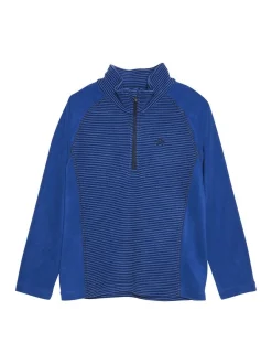 ColorKids Unisex Strickfleece-Pullover in blau