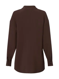 comma casual identity Damen Bluse in schoko