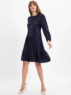 comma casual identity Damen Freizeitkleid in marine
