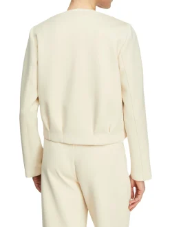 comma Damen Blouson in beige - Ärmel: langarm