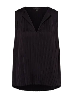 comma Damen Blusentop in marine - Ärmel: ohne Arm