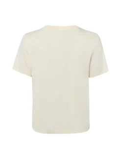 comma Damen T-Shirt in sand - Ausschnitt: Rundhals