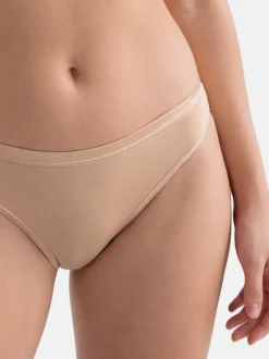 con-ta Damen Bikinislip - 6er Pack Modal in braun