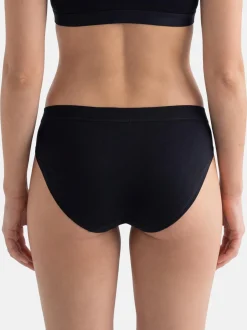 con-ta Damen Hüftslip - 6er Pack Feinripp in blau