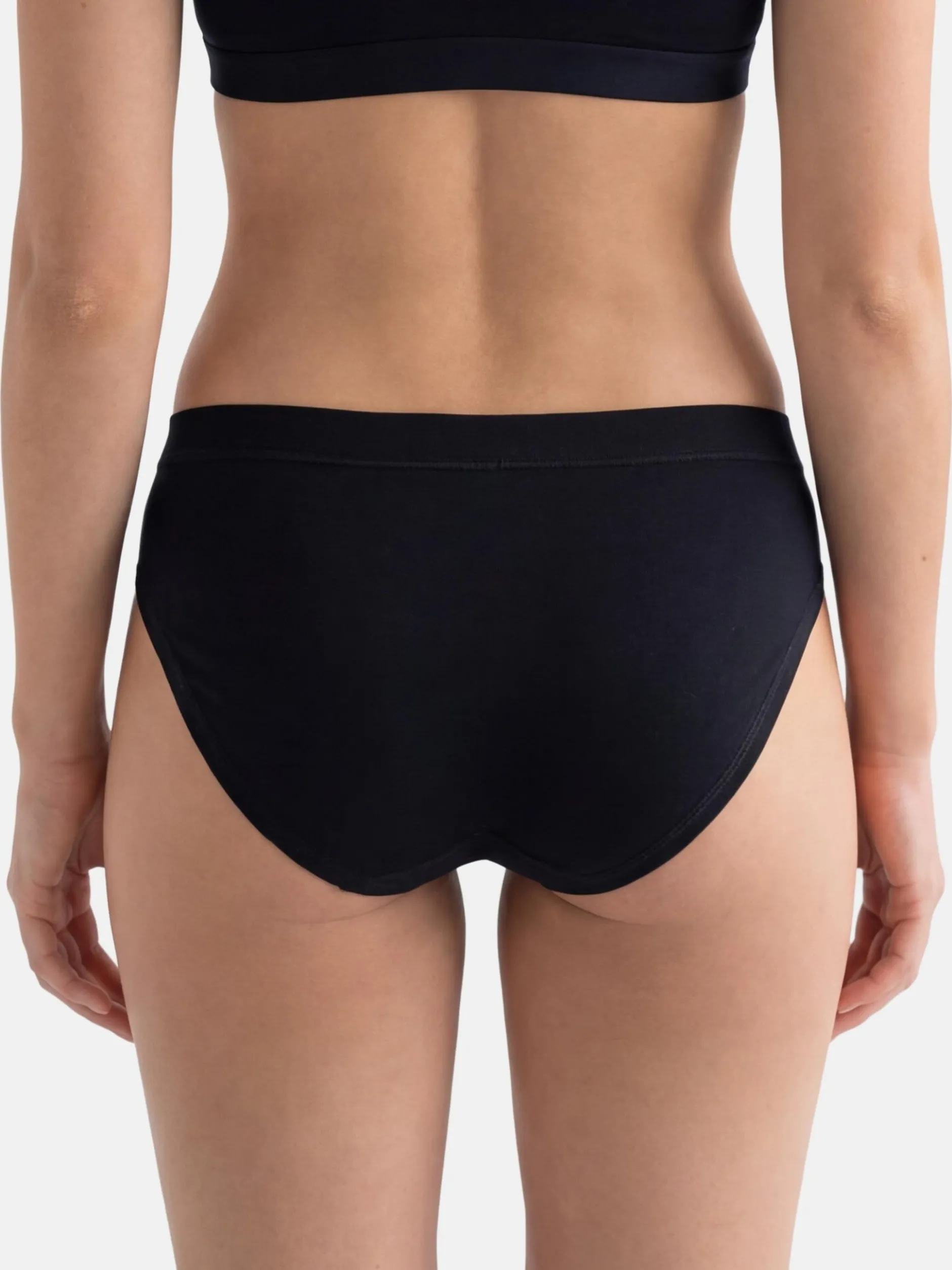 con-ta Damen Hüftslip - 6er Pack Feinripp in blau