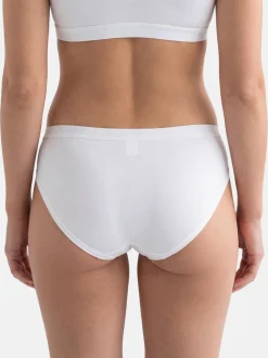 con-ta Damen Hüftslip - 6er Pack Feinripp in hellblau