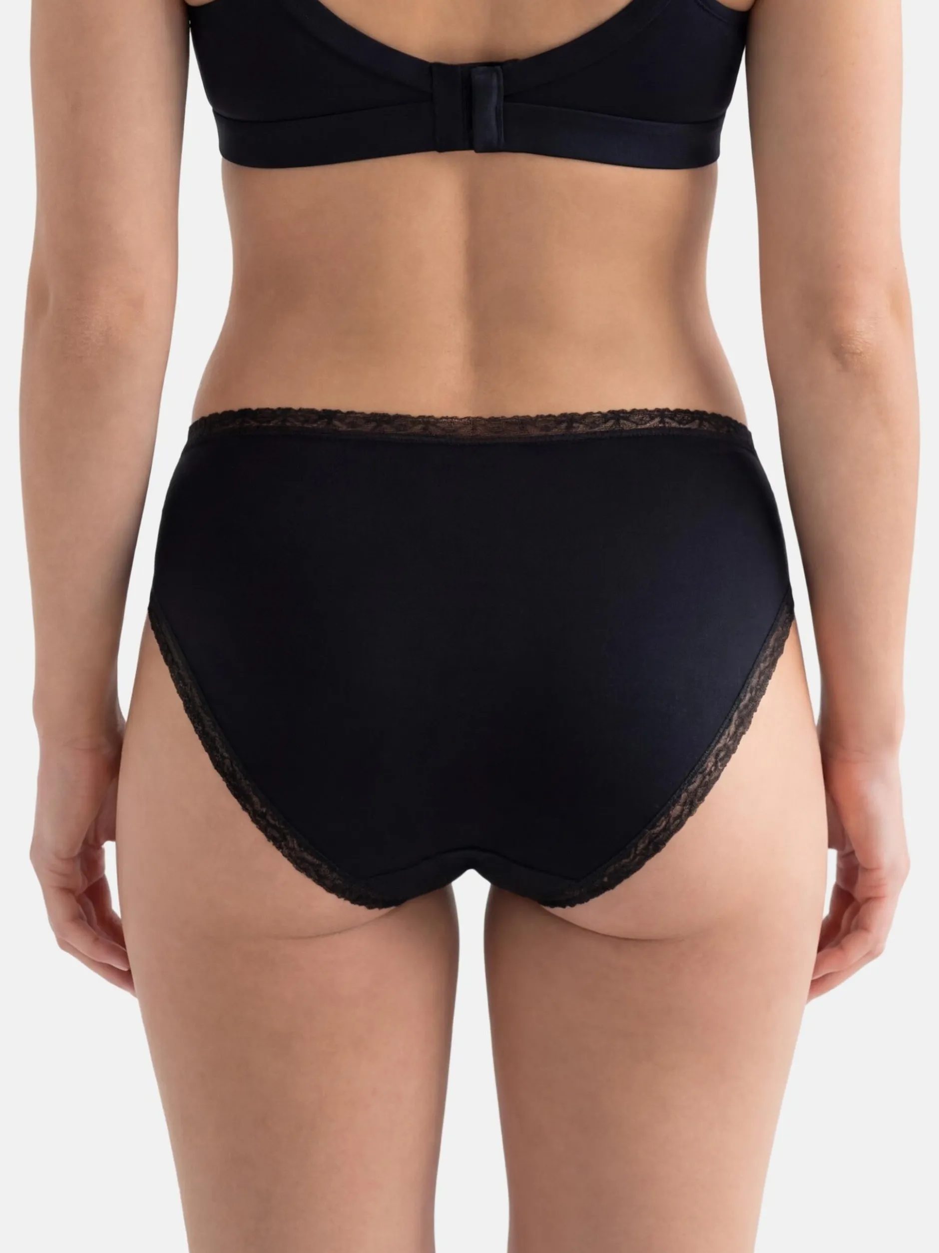 con-ta Damen Hüftslip - 6er Pack Modal in mehrfarbig