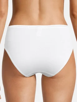 con-ta Damen Hüftslip - 3er Pack Modal in weiß
