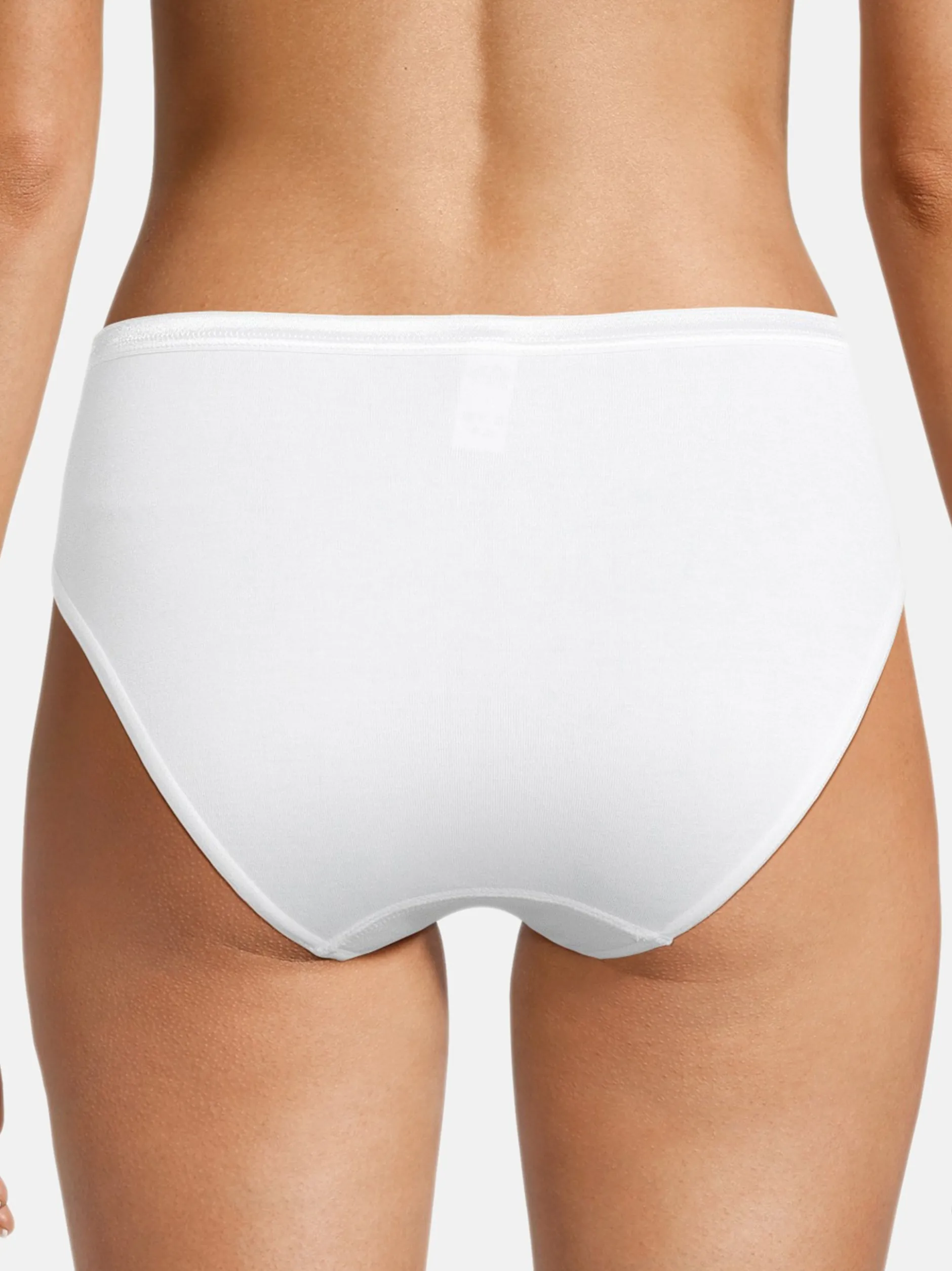 con-ta Damen Hüftslip - 3er Pack Modal in weiß