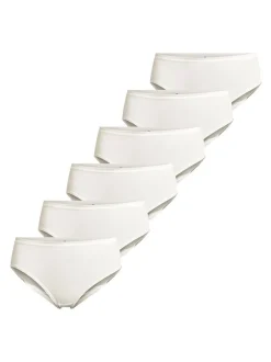 con-ta Damen Hüftslip - 6er Pack Modal in beige