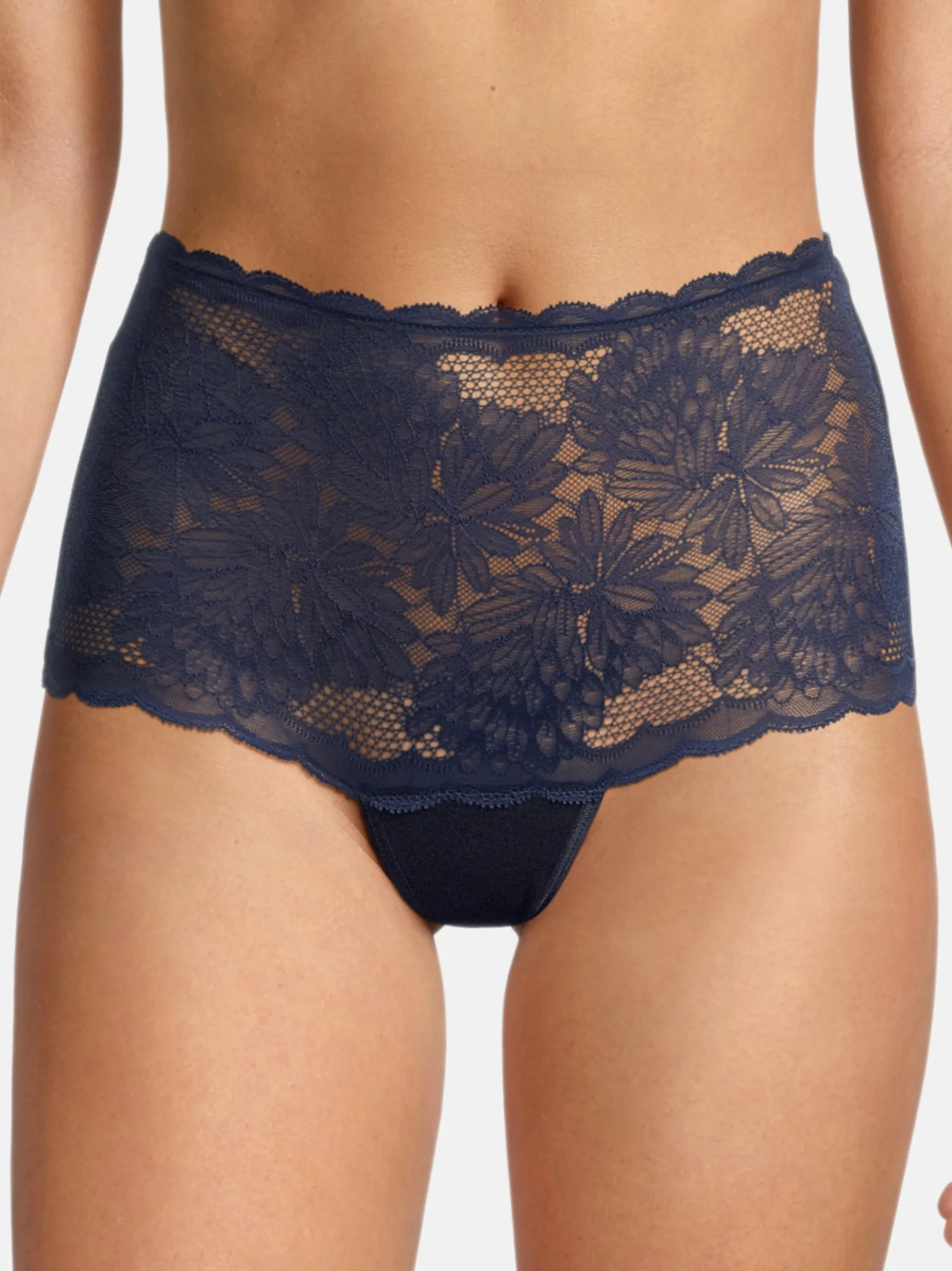 con-ta Damen Panty - 3er Pack Modal in blau