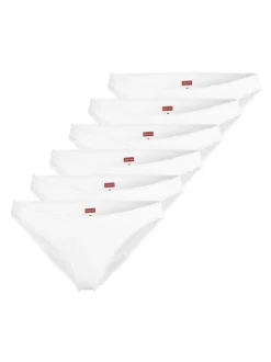 con-ta Damen Rio Slip - 6er Pack Modal in weiß