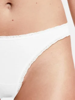con-ta Damen Rio Slip - 3er Pack Modal in weiß
