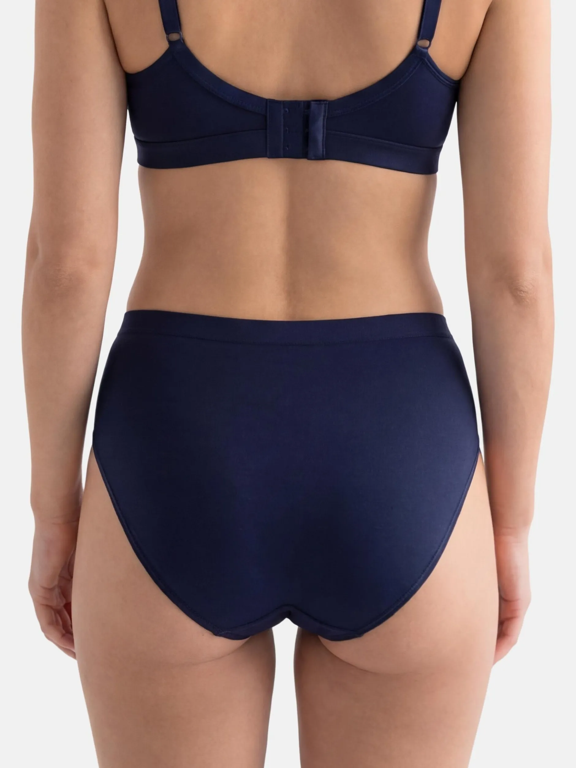 con-ta Damen Taillen Slip - 6er Pack Modal in schwarz