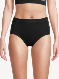 con-ta Damen Taillen Slip - 3er Pack Feinripp in schwarz