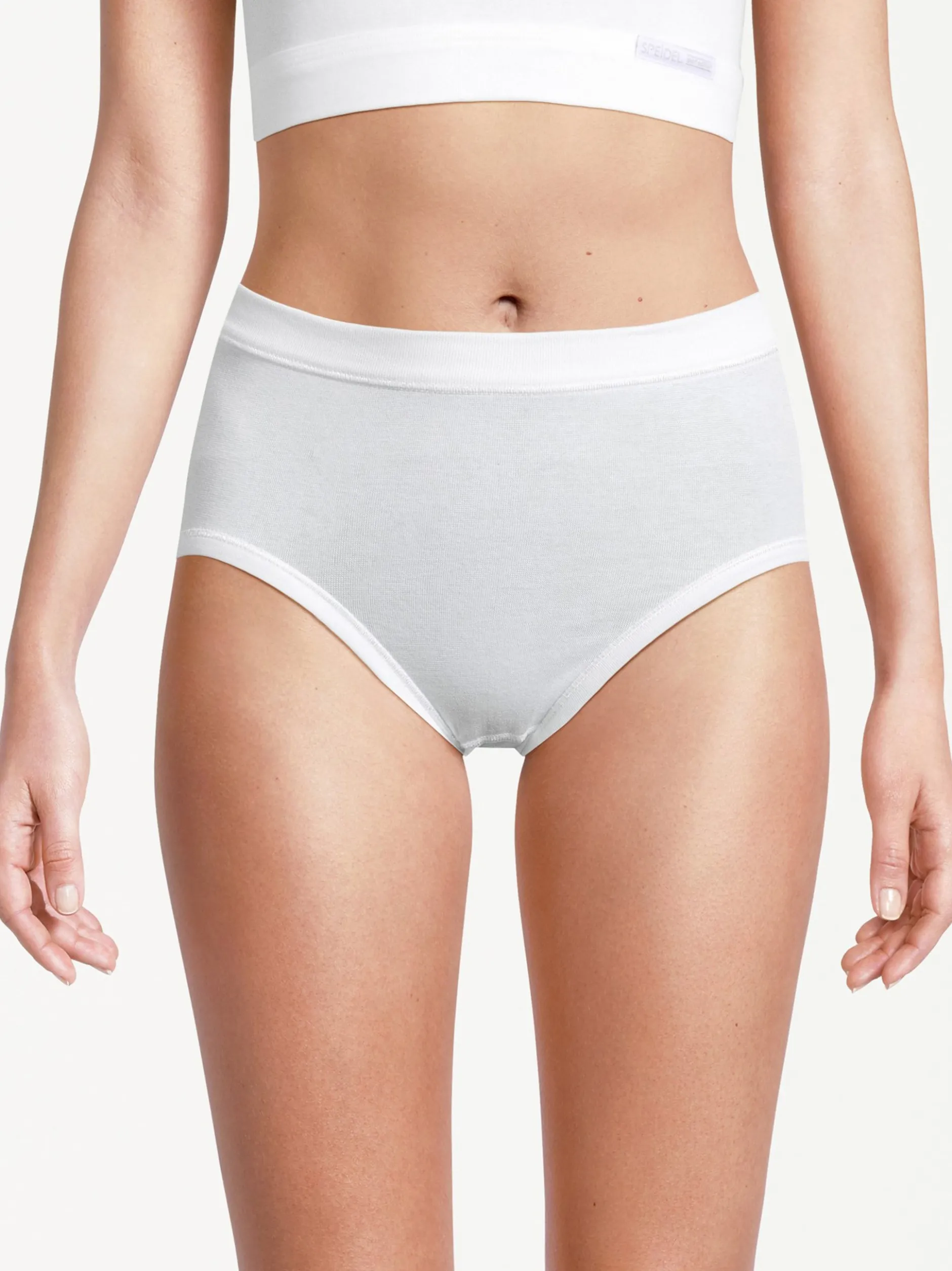 con-ta Damen Taillen Slip - 6er Pack Feinripp in beige