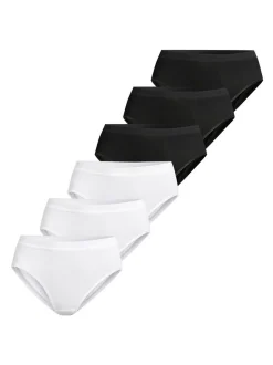 con-ta Damen Taillen Slip - 6er Pack Modal in mehrfarbig
