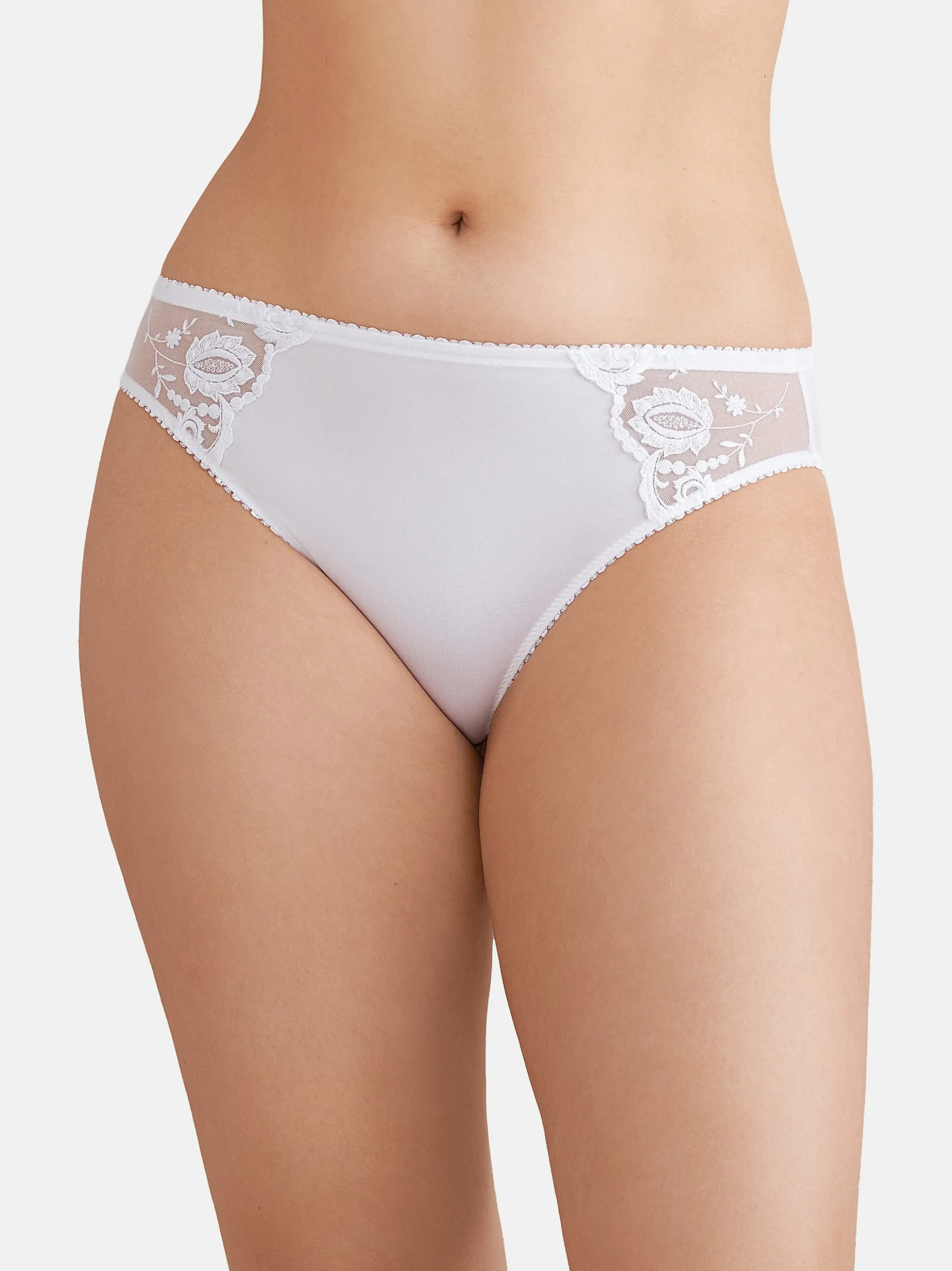 Conturelle Damen Mini-Slip - Provence in weiß