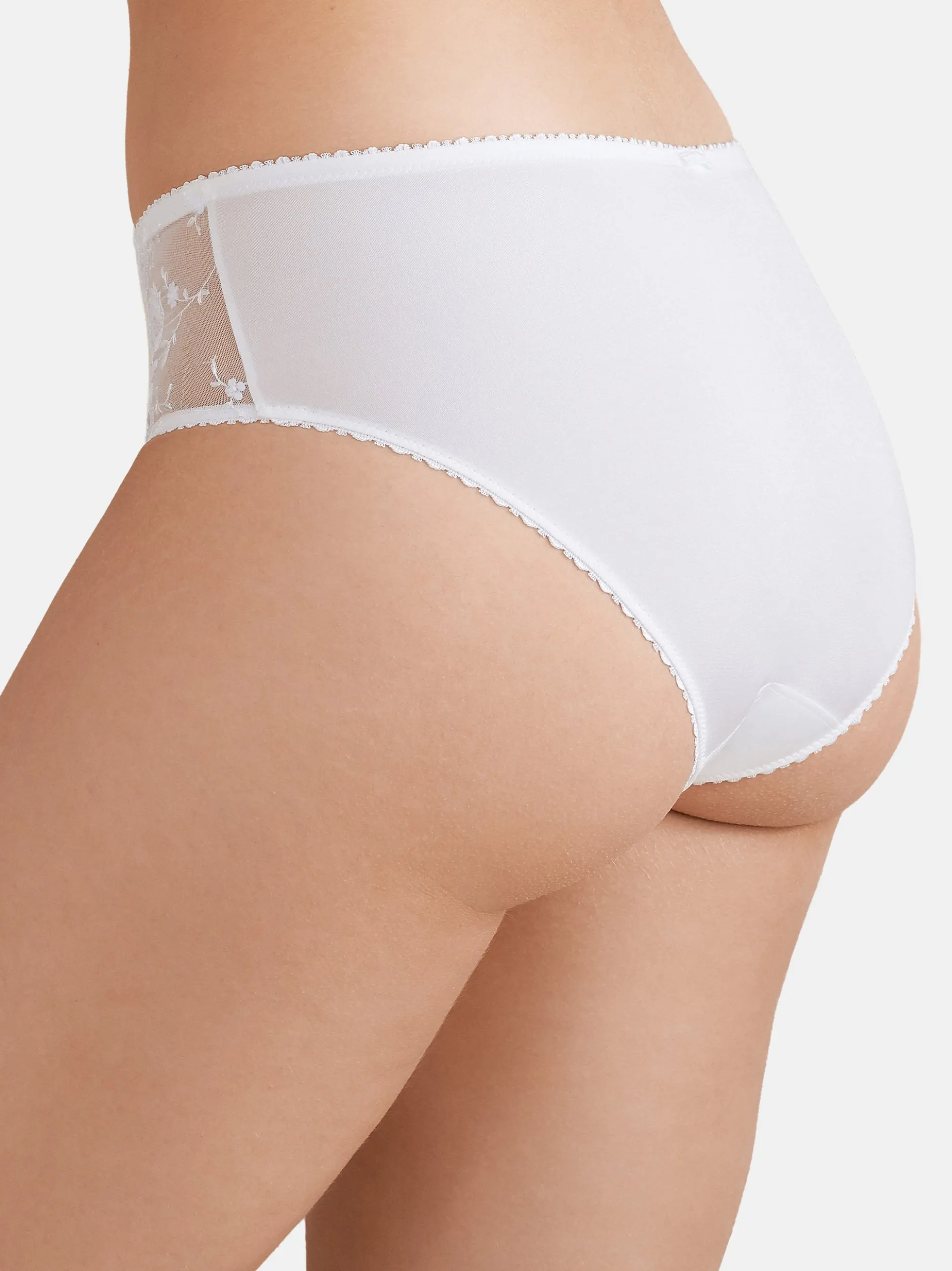 Conturelle Damen Taillen Slip - Provence in weiß