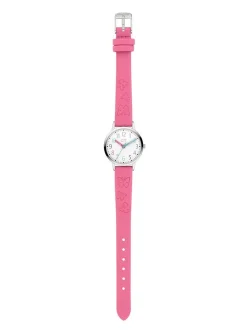 Cool Time Mädchen Armbanduhr - The Cool Pink Butterfly in pink