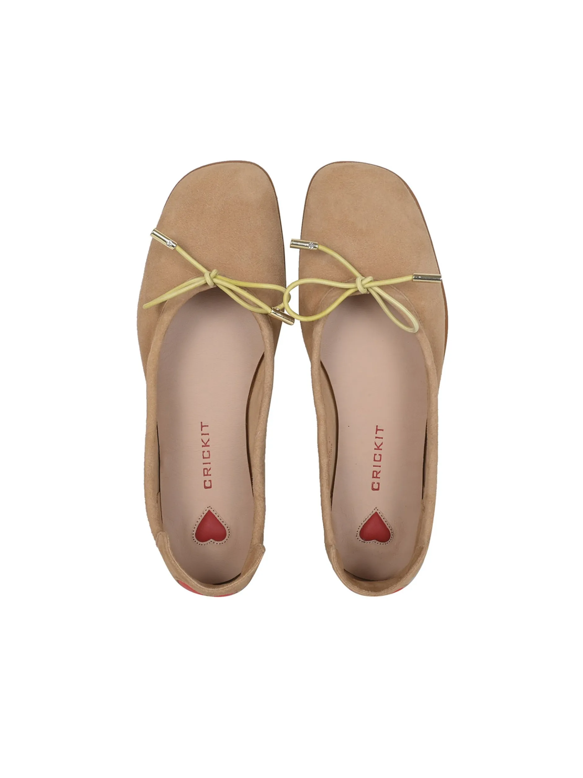 Crickit Damen Ballerina - OMEGA in beige