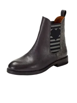 Crickit Damen Chelsea-Boots - AMY in grau