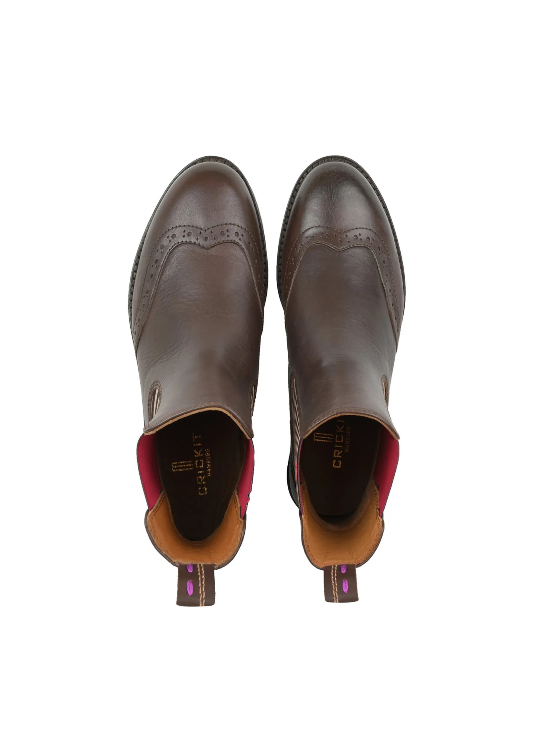 Crickit Damen Chelsea-Boots - SERA in braun