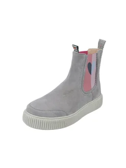 Crickit Damen Chelsea-Boots - TEA in grau