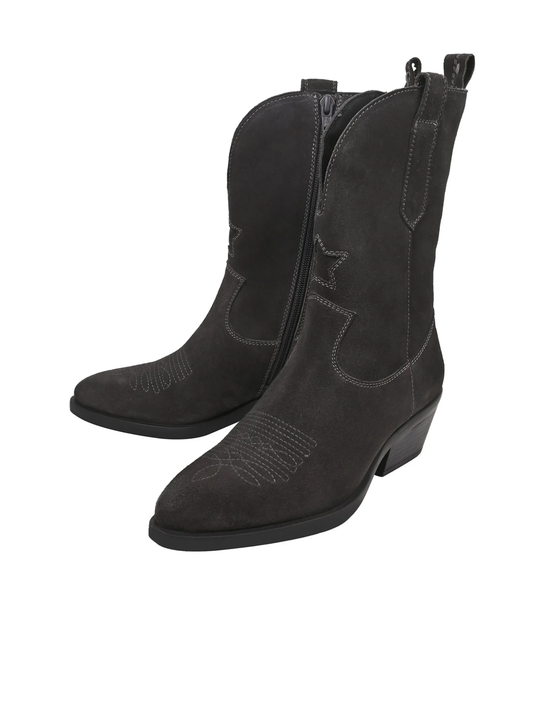 Crickit Damen Cowboy Boots - ULI in anthrazit