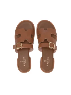 Crickit Damen Sandale - ODETTE in camel