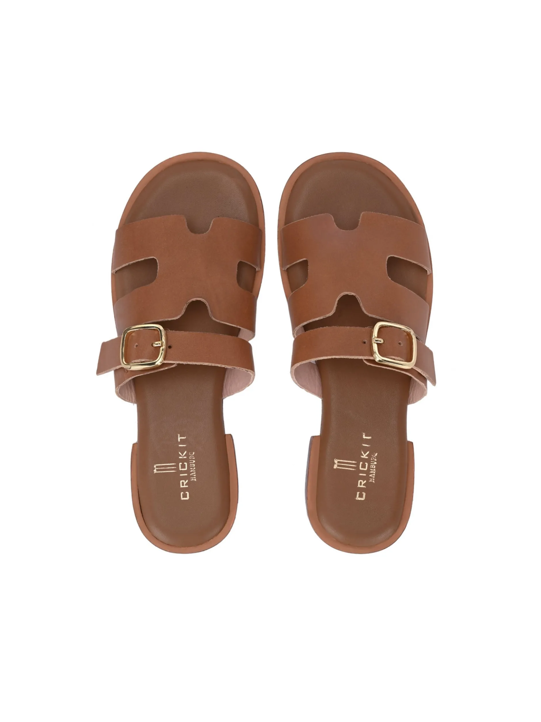 Crickit Damen Sandale - ODETTE in camel
