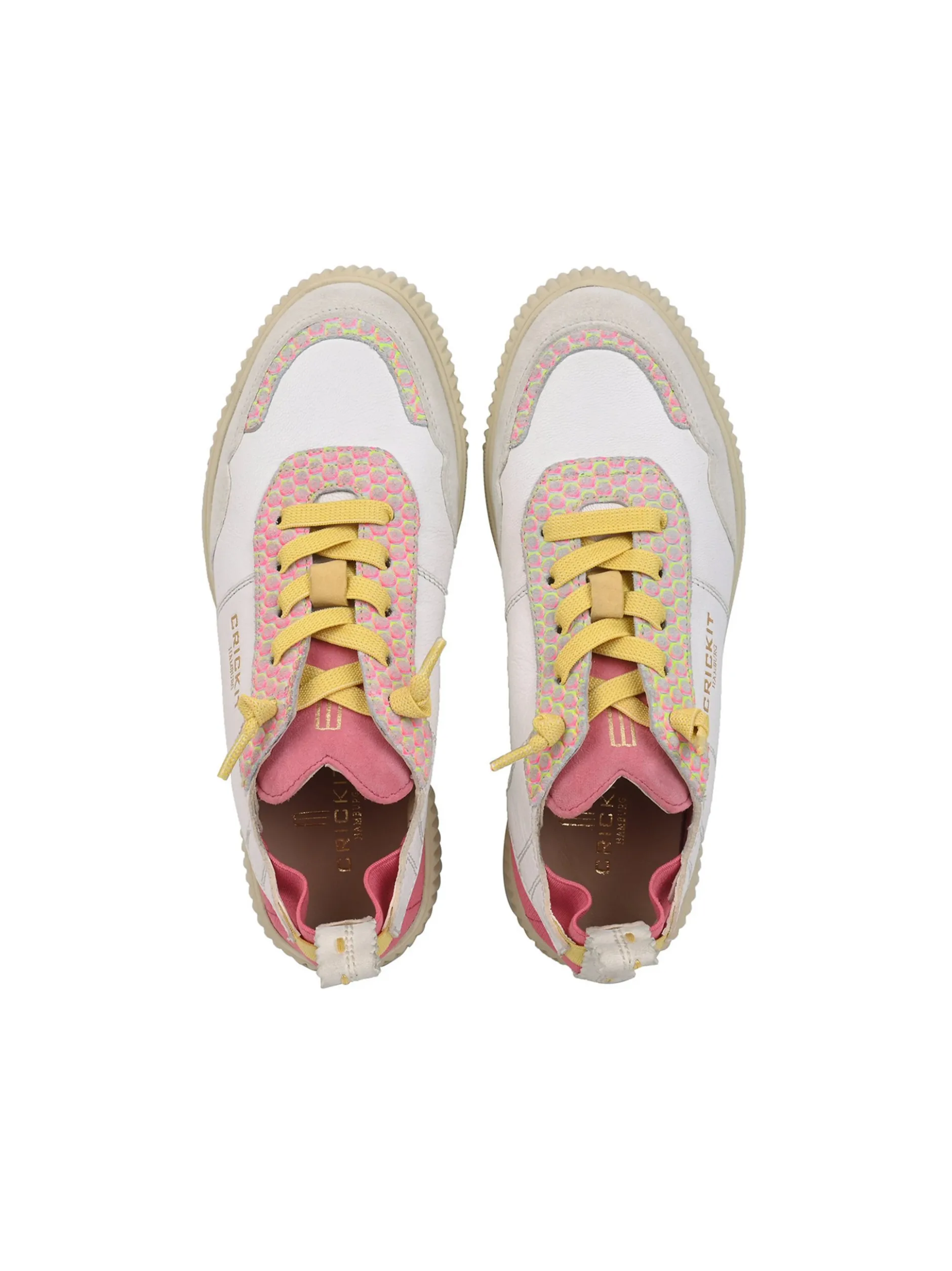 Crickit Damen Sneaker - OAKLI in weiß pink