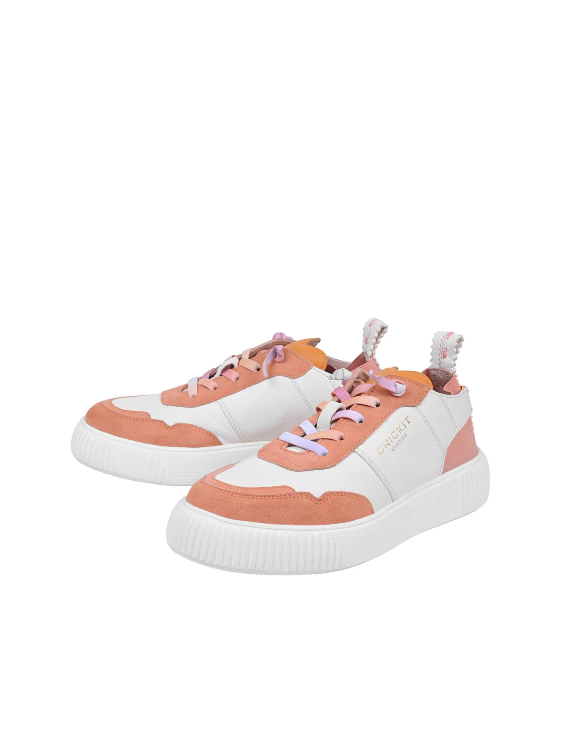 Crickit Damen Sneaker - OAKLI in weiß orange