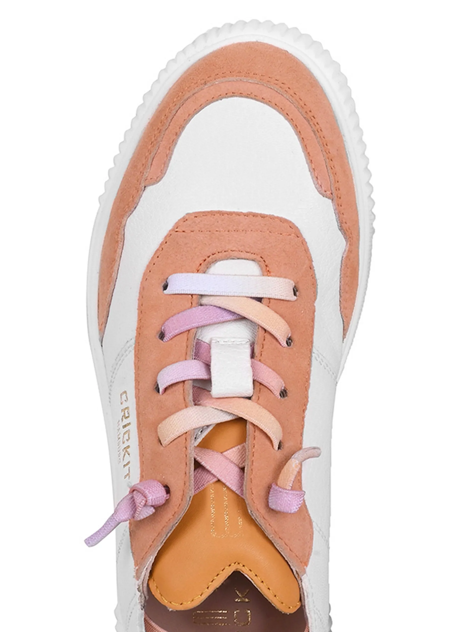 Crickit Damen Sneaker - OAKLI in weiß orange